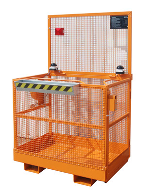 Produktbild: Arbeitsbühne MB-ST/T/L, lackiert, Gelborange