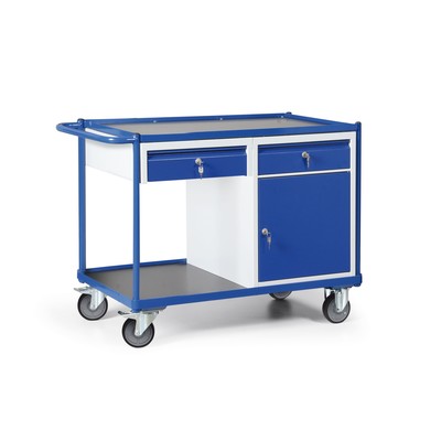 Produktbild: Montagewagen mit Schiebegriff