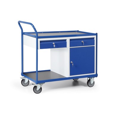 Produktbild: Montagewagen mit Schiebebügel
