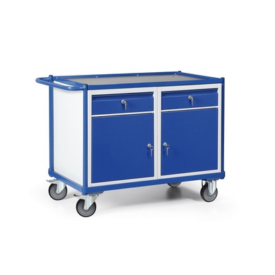 Produktbild: Montagewagen mit Schiebegriff