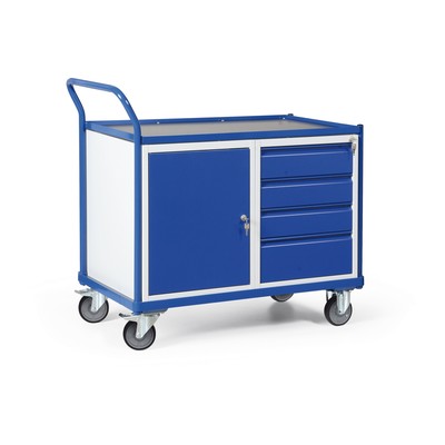 Produktbild: Montagewagen mit Schiebebügel