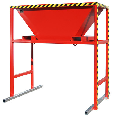Produktbild: Befülltrichter BTM, lackiert, Feuerrot