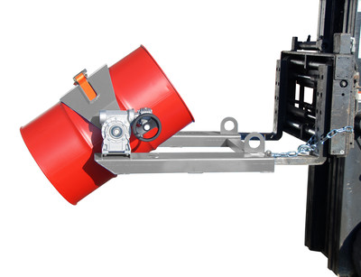 Produktbild: Fasskipper FLEX-HK, lackiert, Mausgrau