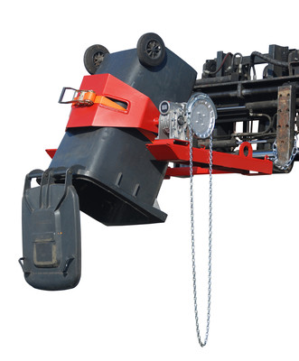 Produktbild: Fasskipper FLEX-K, lackiert, Feuerrot