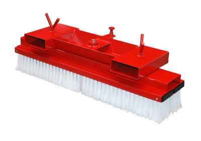 Produktbild: Gabelstapler-Kehrbesen SKB 100, lackiert, Feuerrot