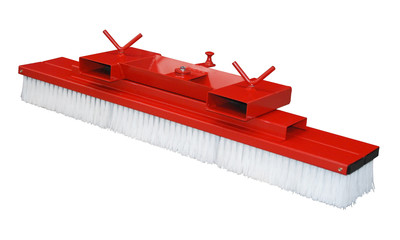 Produktbild: Gabelstapler-Kehrbesen SKB 150, lackiert, Feuerrot