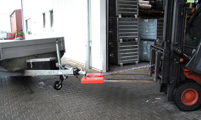 Produktbild: Rangierhilfe RH, lackiert, Feuerrot