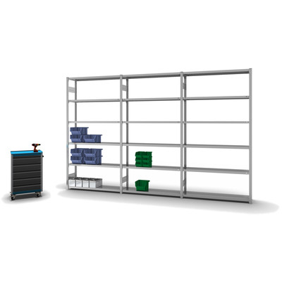 Produktbild: Fachbodenregal Grundregal