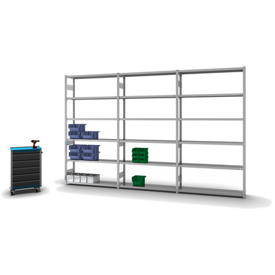 Produktbild: Fachbodenregal Grundregal