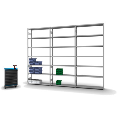 Produktbild: Fachbodenregal Grundregal