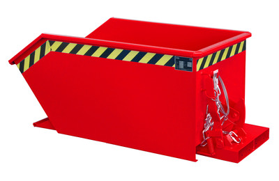 Produktbild: Kippbehälter GU 300, lackiert, Feuerrot