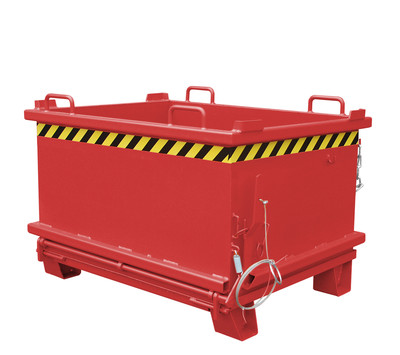 Produktbild: Klappbodenbehälter SB 500, lackiert, Feuerrot