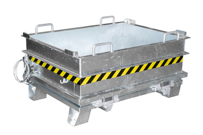 Produktbild: Baustoffcontainer BC 500, feuerverzinkt