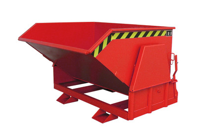 Produktbild: Kippbehälter BK 80, lackiert, Feuerrot