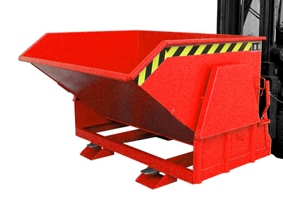 Produktbild: Kippbehälter BK 120, lackiert, Feuerrot