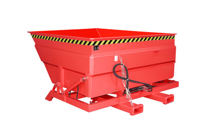 Produktbild: Kippbehälter BKC-H 200, lackiert, Feuerrot