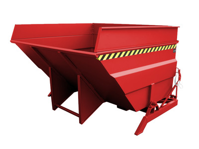 Produktbild: Kippbehälter BKC 400, lackiert, Feuerrot