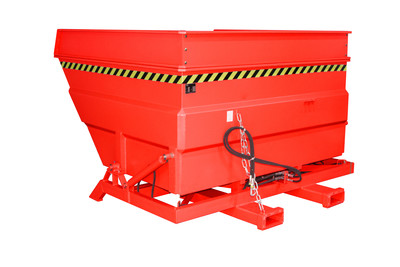 Produktbild: Kippbehälter BKC-H 400, lackiert, Feuerrot