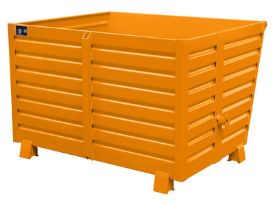 Produktbild: Stapelkipper BSK 150, lackiert, Gelborange