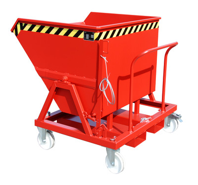Produktbild: Kippmulde KS 550, lackiert, Feuerrot