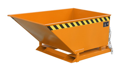 Produktbild: Kippmulde KN 400, lackiert, Gelborange