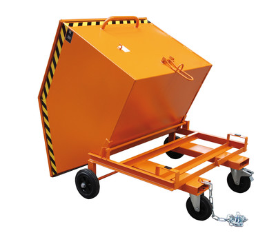 Produktbild: Kastenwagen KW-ET 1000, lackiert, Gelborange