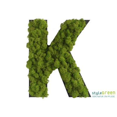 Produktbild: Buchstabe K Islandmoos