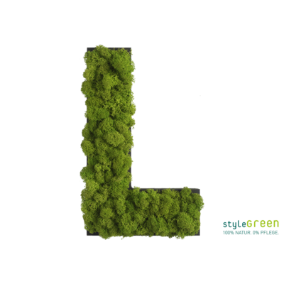 Produktbild: Buchstabe L Islandmoos