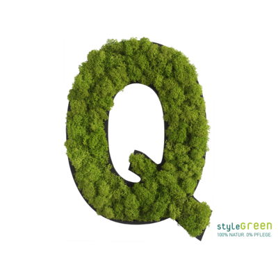Produktbild: Buchstabe Q Islandmoos