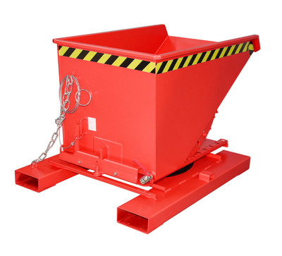 Produktbild: Spänebehälter S3S 300, lackiert, Feuerrot