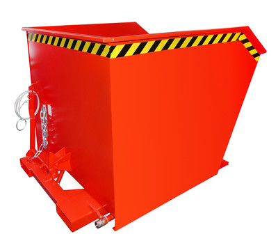 Produktbild: Spänebehälter SGU 100, lackiert, Feuerrot