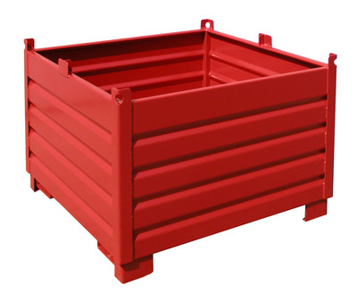 Produktbild: Sammelbehälter-System SBS 1000, lackiert, Feuerrot