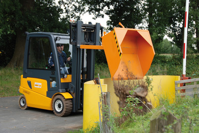 Produktbild: Schaufel BSE 250, lackiert, Gelborange