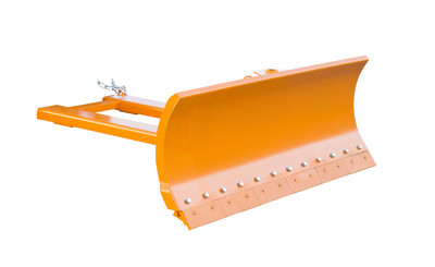 Produktbild: Schneeschieber SCH-F 180, lackiert, Gelborange