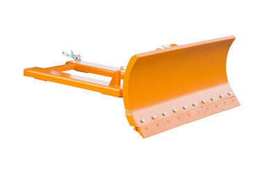 Produktbild: Schneeschieber SCH-F 150, lackiert, Gelborange