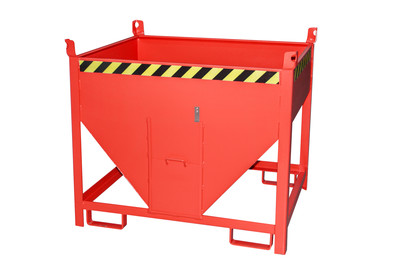 Produktbild: Silobehälter SGS 50, lackiert, Feuerrot