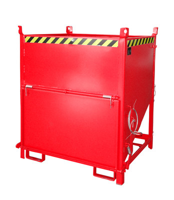 Produktbild: Silobehälter SGK 100, lackiert, Feuerrot