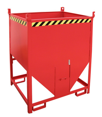 Produktbild: Silobehälter SGS 100, lackiert, Feuerrot
