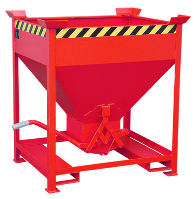 Produktbild: Silobehälter SG 375, lackiert, Feuerrot