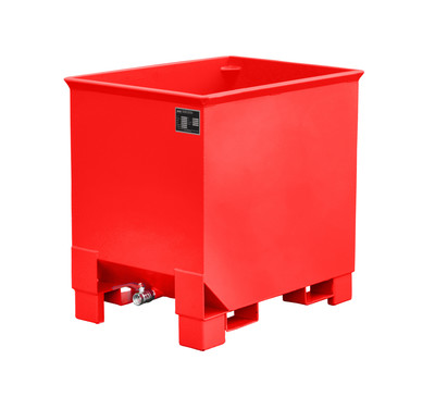 Produktbild: Spänekasten CS 30, lackiert, Feuerrot