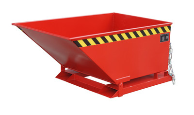 Produktbild: Späne-Kippmulde SKN 400, lackiert, Feuerrot