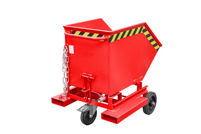 Produktbild: Späne-Kastenwagen SKW-ET 250, lackiert, Feuerrot