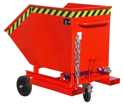 Produktbild: Späne-Kastenwagen SKW-ET 400, lackiert, Feuerrot