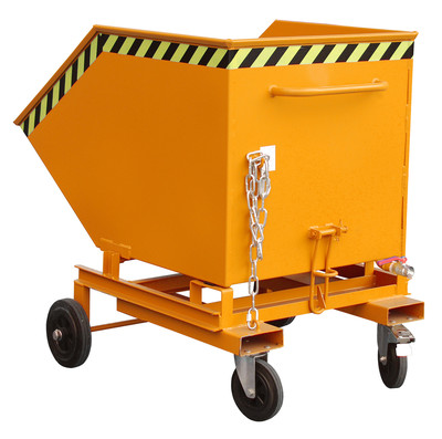 Produktbild: Späne-Kastenwagen SKW-ET 600, lackiert, Gelborange