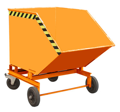 Produktbild: Späne-Kastenwagen SKW 600, lackiert, Gelborange