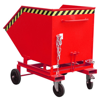 Produktbild: Späne-Kastenwagen SKW-ET 600, lackiert, Feuerrot