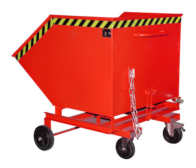 Produktbild: Späne-Kastenwagen SKW-ET 1000, lackiert, Feuerrot