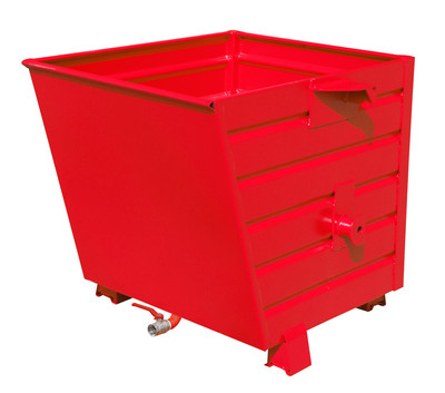 Produktbild: Späne-Stapelkipper BSL 55, lackiert, Feuerrot