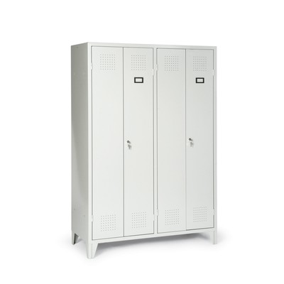 Produktbild: Kleiderschrank S/W mit Füßen