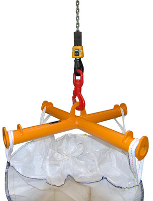 Produktbild: Traverse für Big-Bags TBB, lackiert, Gelborange
